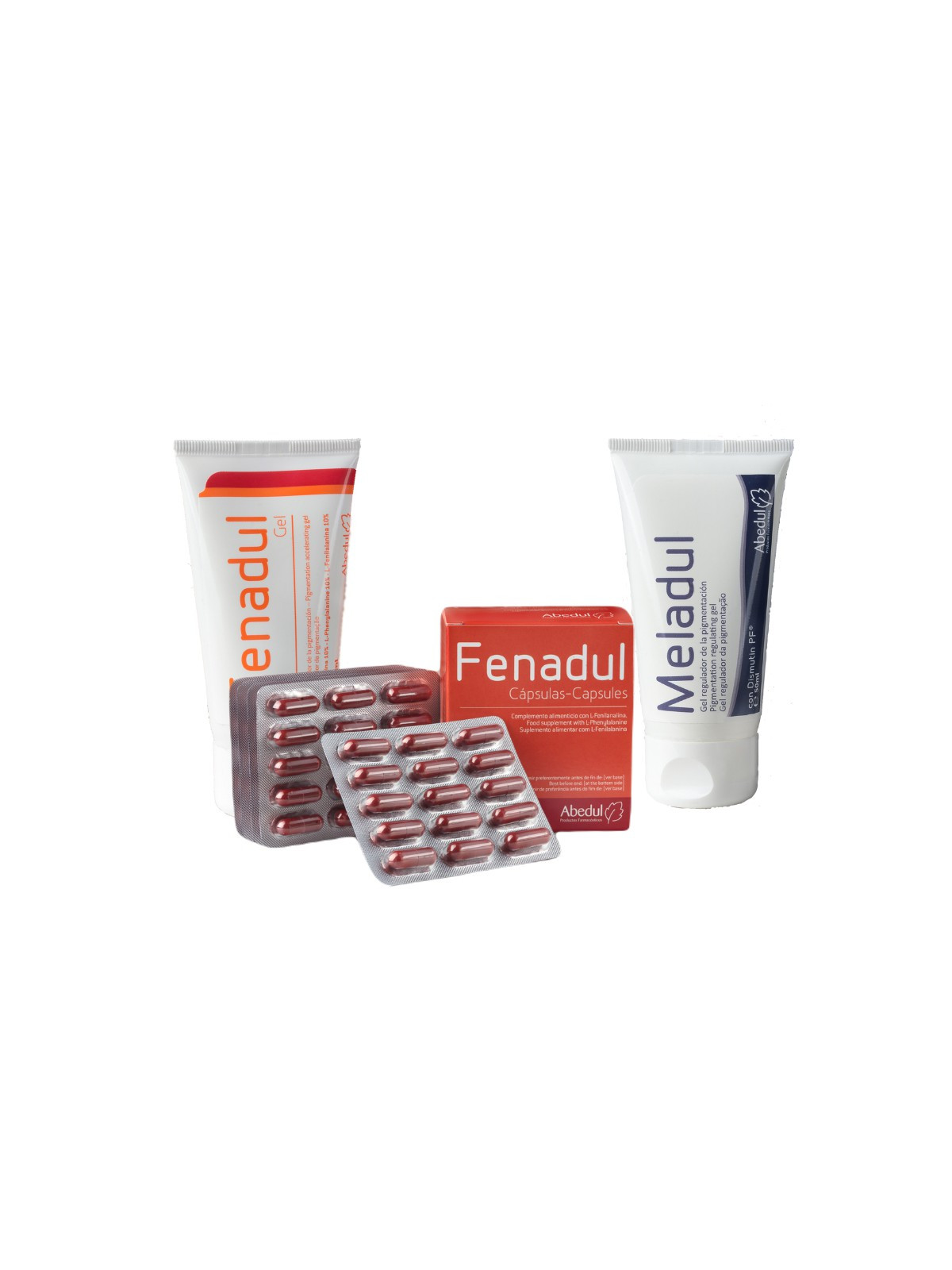 Fenadul Gel, Fenadul Cápsulas, Meladul Gel