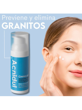 Crema matificante para pieles con acné